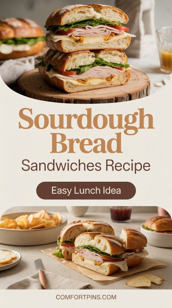 Sourdough Bread Sandwiches Recipe