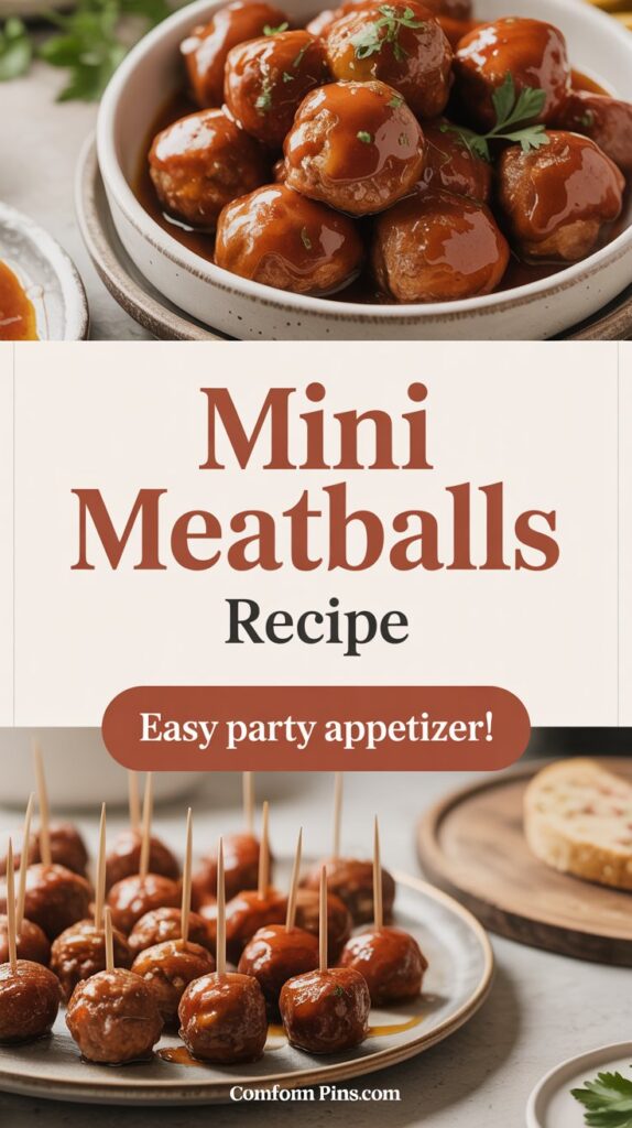 Mini Meatballs Recipe