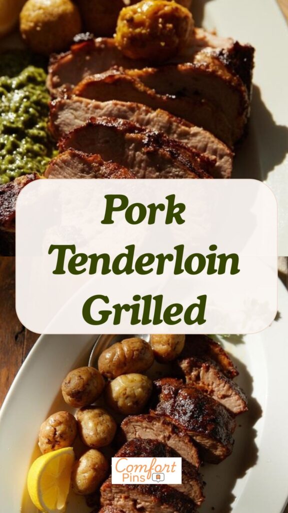 Pork Tenderloin Grilled