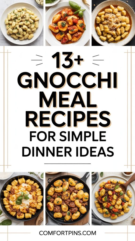 13+ Gnocchi Meal Recipes for Simple Dinner Ideas