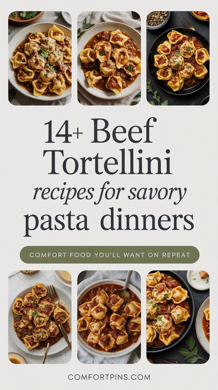 14+ Beef Tortellini Recipes for Savory Pasta Dinners