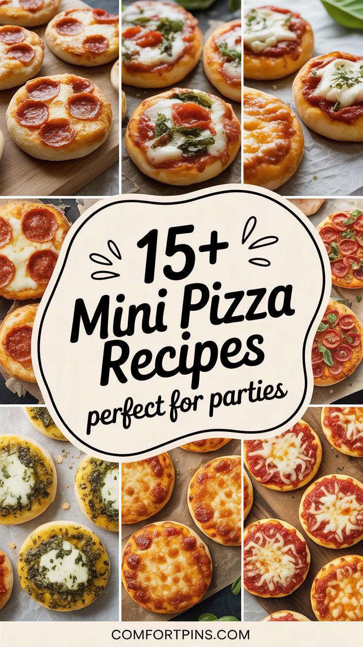 15+ Mini Pizza Recipes Perfect for Parties