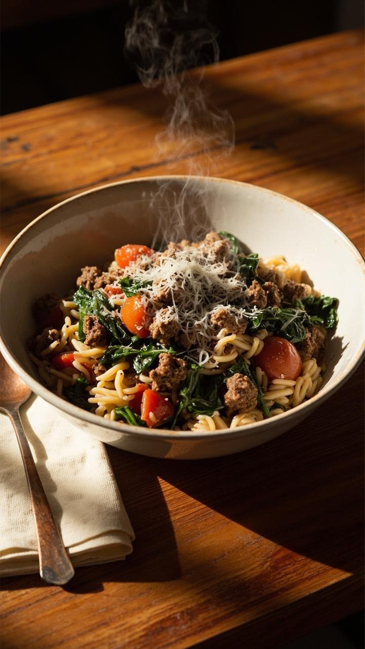 Beef Orzo