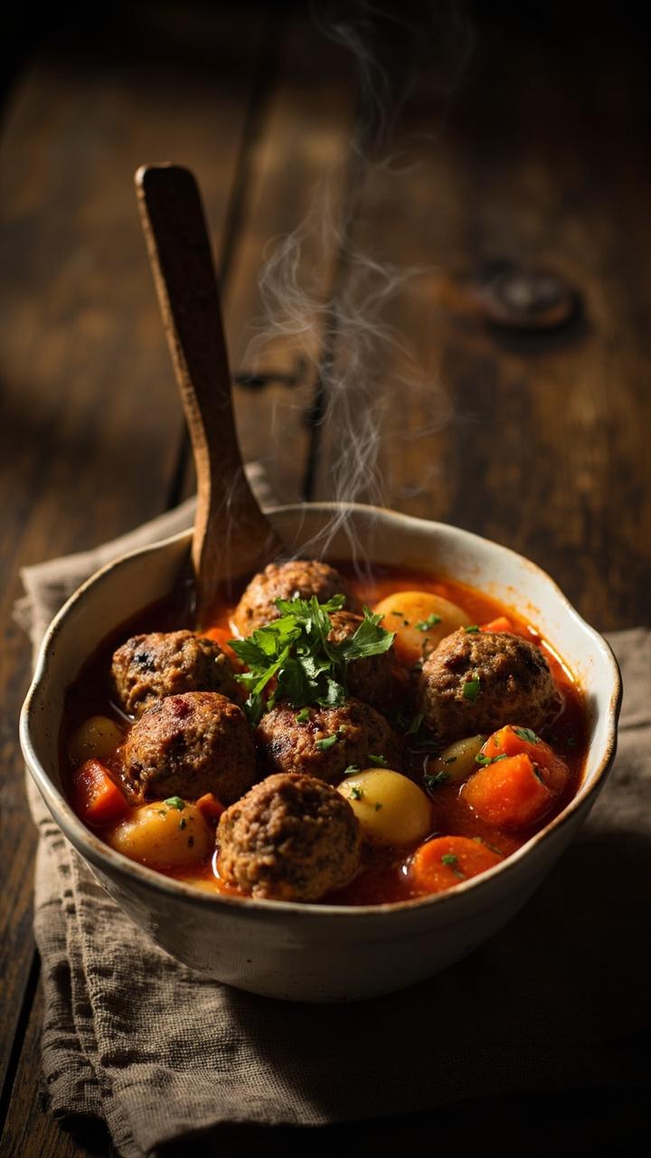Meatball Stew Recipe