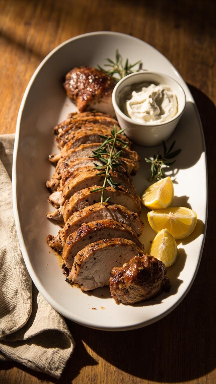 Greek Pork Tenderloin