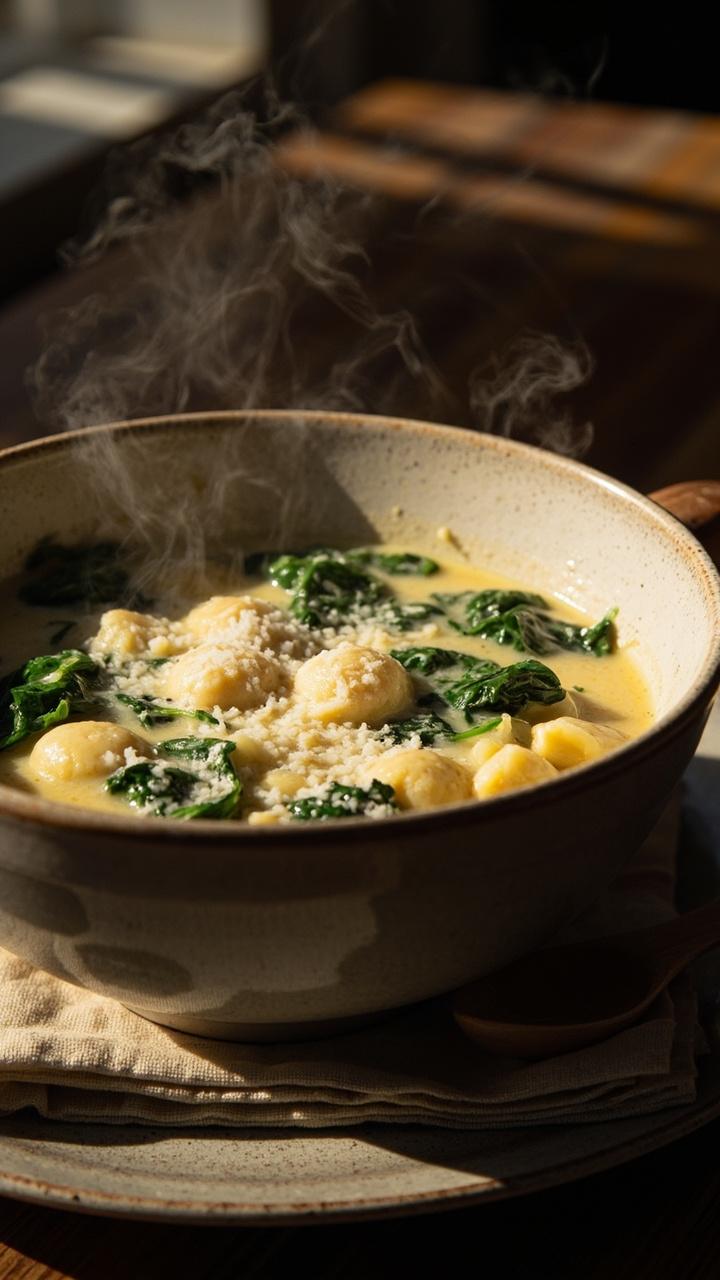Creamy Gnocchi Soup