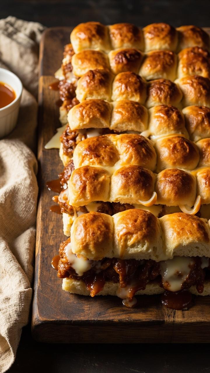 Meatball Hawaiian Rolls Sliders