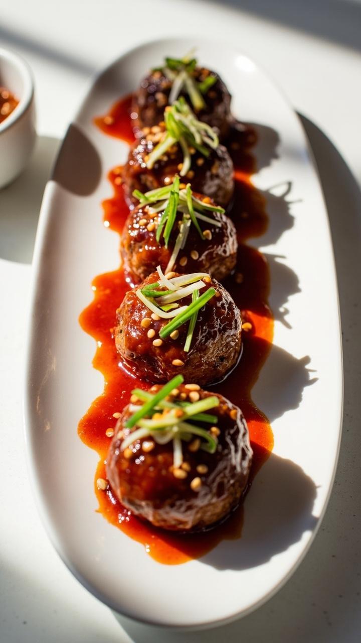 Honey Siracha Meatball