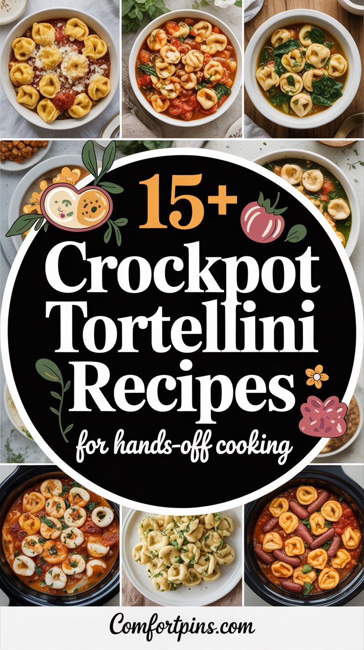 15+ Crockpot Tortellini Recipes for Hands-Off Cooking