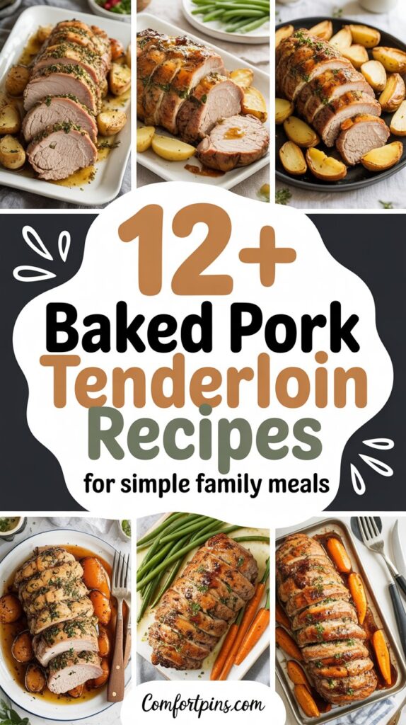 12+ Baked Pork Tenderloin Recipes for Simple Family Meals 12+ Baked Pork Tenderloin Recipes for Simple Family Meals
