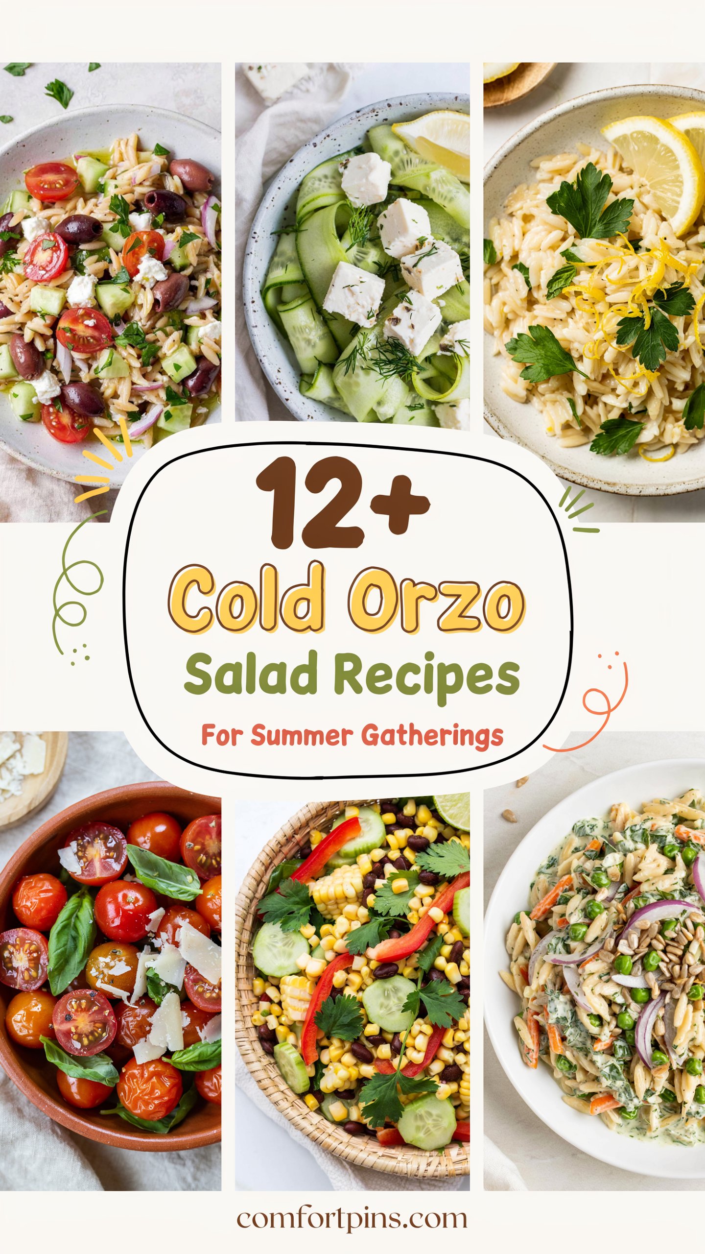 12+ Cold Orzo Salad Recipes for Summer Gatherings