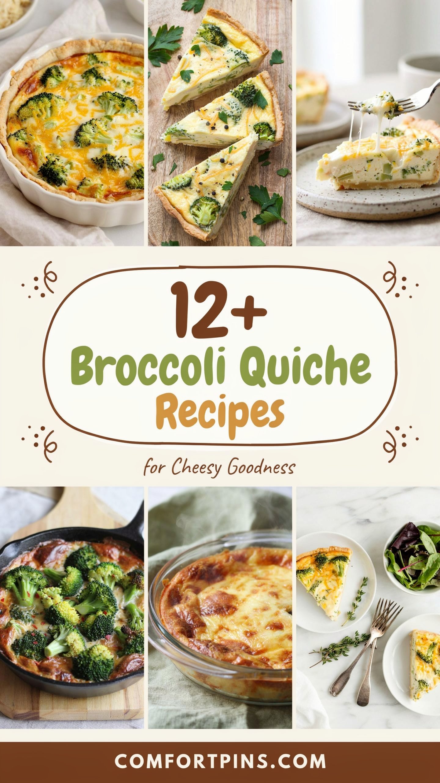 12+ Broccoli Quiche Recipes for Cheesy Goodness