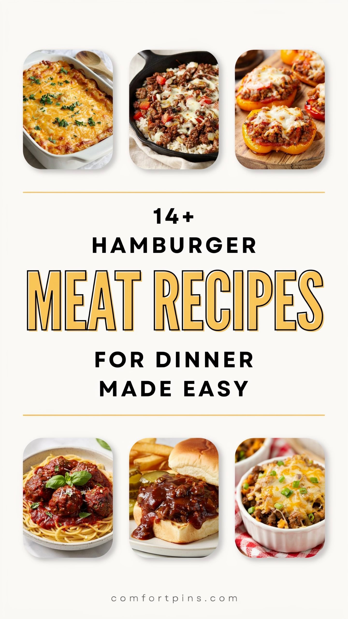 14+ Hamburger Meat Recipes for Dinner Made Easy