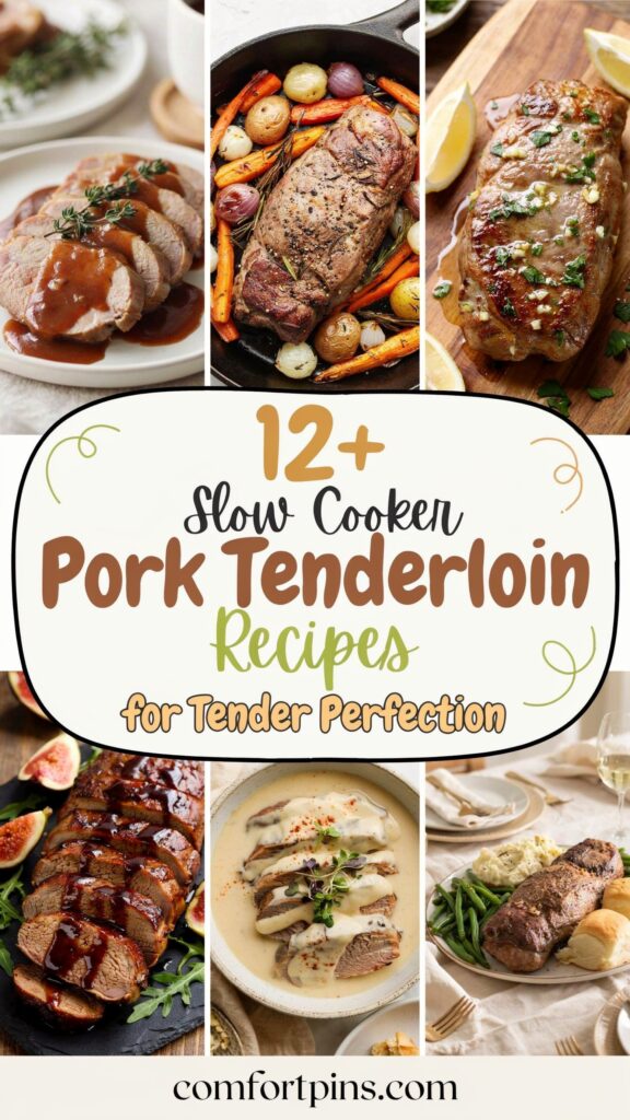 12+ Slow Cooker Pork Tenderloin Recipes for Tender Perfection